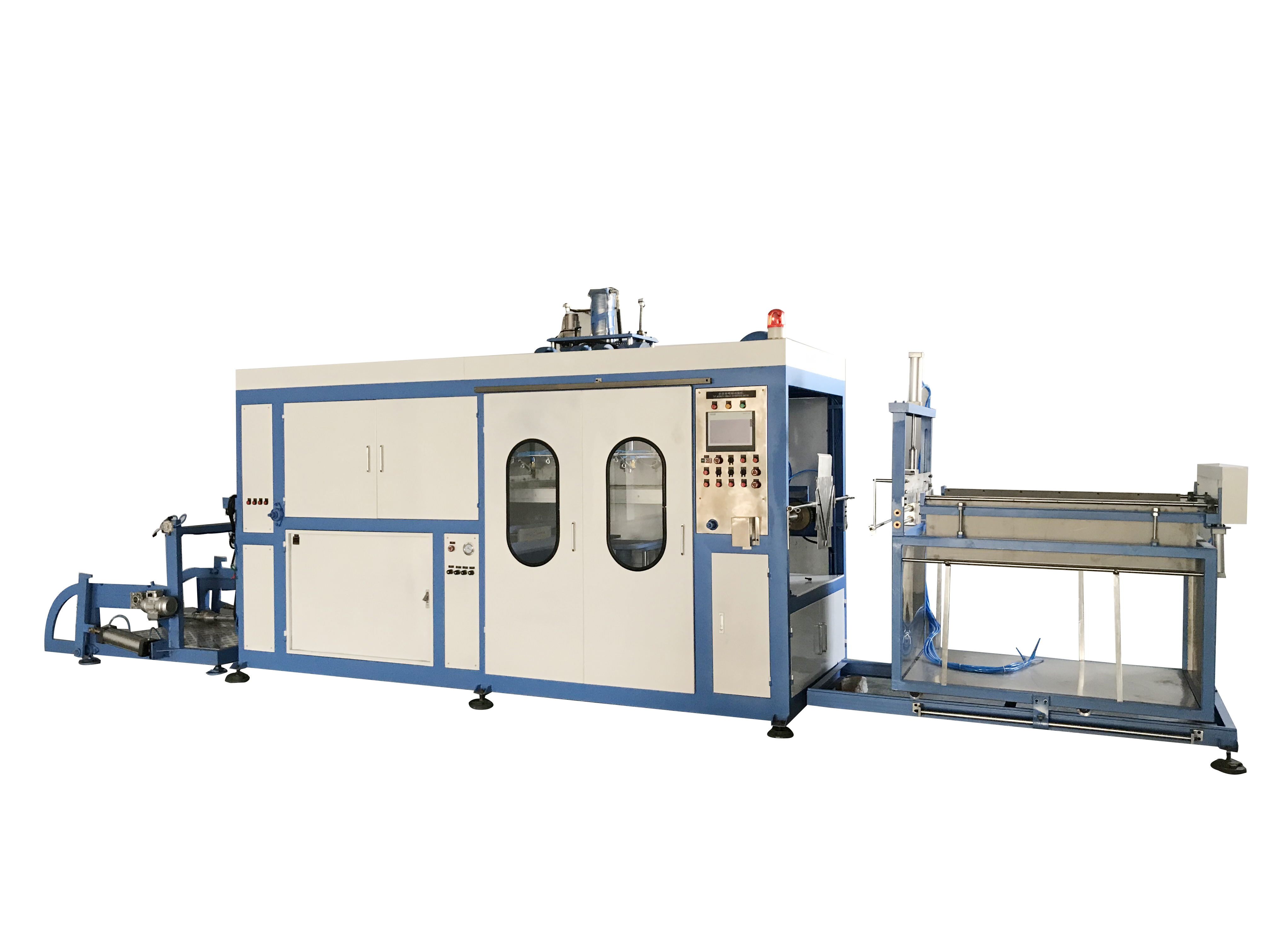 HYX-1350全電腦控制PET電子托盤自動真空熱成型機